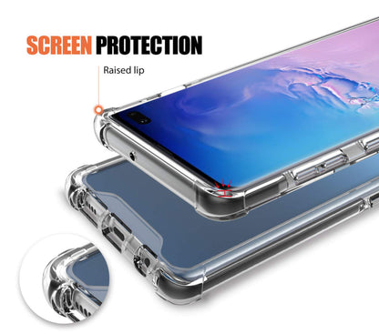 Transparant TPU telefoonhoesje met Air Cushion voor Samsung Galaxy S10 Plus