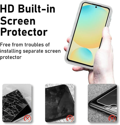 Transparant 360 graden telefoonhoesje voor Samsung Galaxy S23 FE