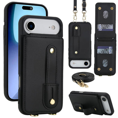 Telefoonhoesje met pasjeshouder en draagkoord voor iPhone Air