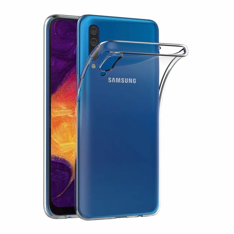 Transparant TPU telefoonhoesje voor Samsung Galaxy A50
