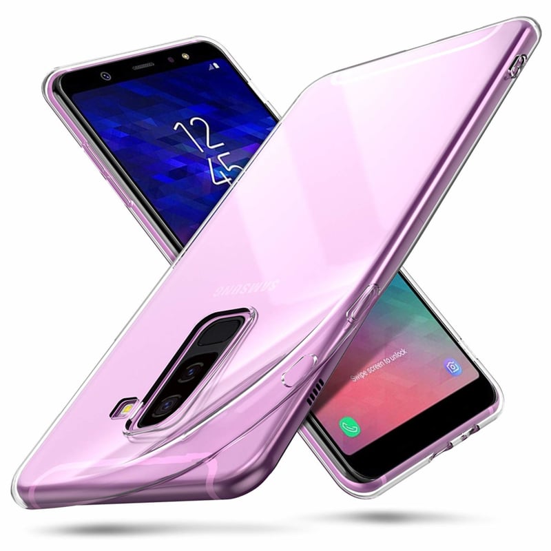 Transparant TPU telefoonhoesje voor Galaxy A6 Plus