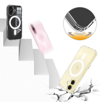Transparant iPhone 16 Plus hoesje met MagSafe