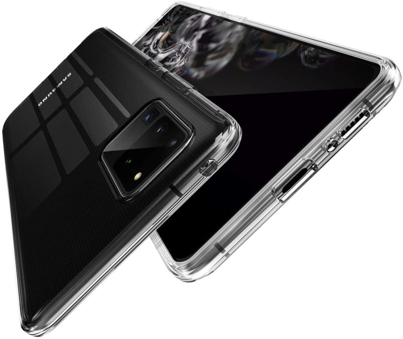 Transparant TPU Telefoonhoesje voor Samsung Galaxy S20 Ultra