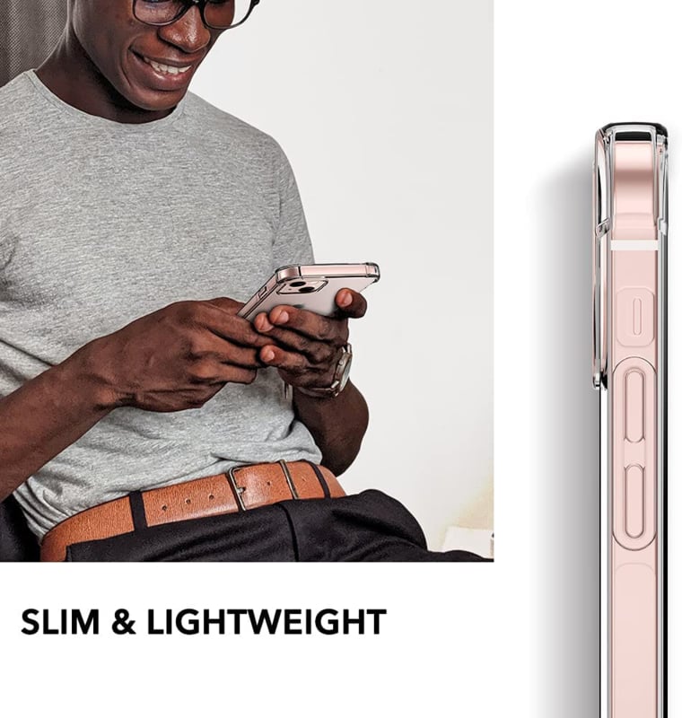 Transparant TPU telefoonhoesje met schokbestendige hoekkussens