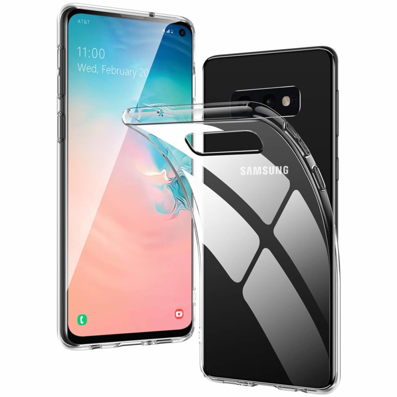 Transparant TPU telefoonhoesje voor Galaxy S10E