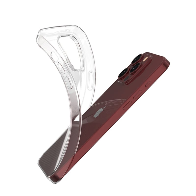 Transparant TPU telefoonhoesje voor iPhone 15 Pro Max