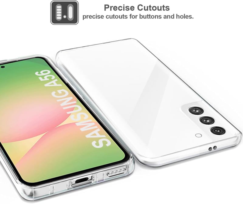 Transparant 360 Graden Telefoonhoesje voor Samsung Galaxy A56 5G