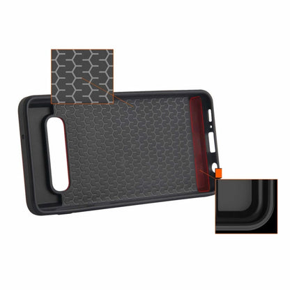 Slide armor telefoonhoesje met pashouder voor Galaxy S10 Plus