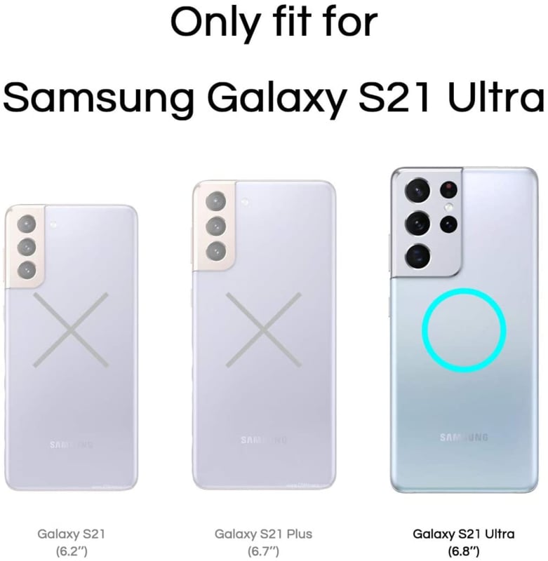 TPU telefoonhoesje met verstelbaar draagkoord voor Samsung Galaxy S21 Ultra