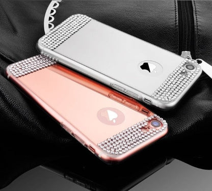 Glitter spiegel telefoonhoesje voor iPhone 7 / 8 / SE