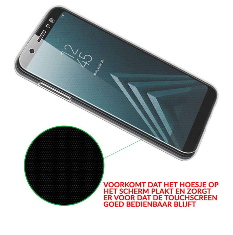 Transparant TPU Hoesje voor Galaxy A6 Plus 2018