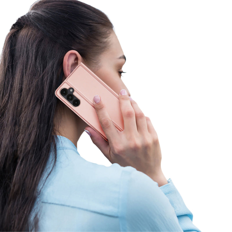Dux Ducis Skin Pro Flip Case voor Samsung Galaxy S24 Plus Roze