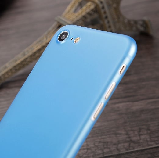Mat telefoonhoesje van zacht plastic voor iPhone 7 Plus / 8 Plus