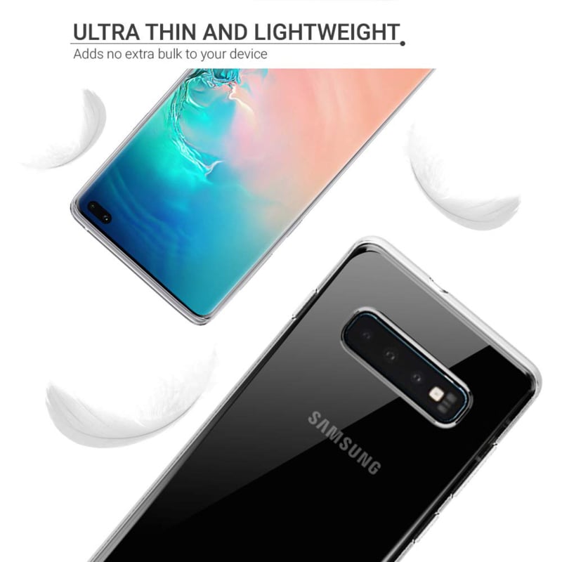 Transparant TPU telefoonhoesje voor Samsung Galaxy S10 Plus