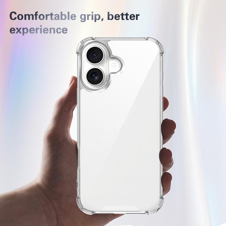 Transparant TPU hoesje met schokbestendige hoeken voor iPhone 17 | 69689939