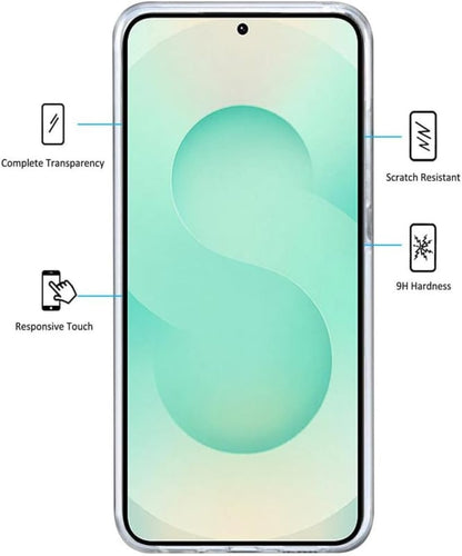 Transparant 360 Graden Telefoonhoesje voor Galaxy S25 Plus