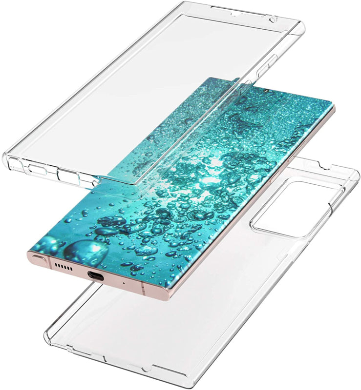 Transparant TPU telefoonhoesje met 360 graden bescherming