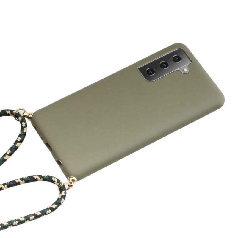 Flexibel TPU telefoonhoesje met verstelbaar draagkoord