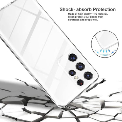 Transparant hybride telefoonhoesje met 360-graden bescherming