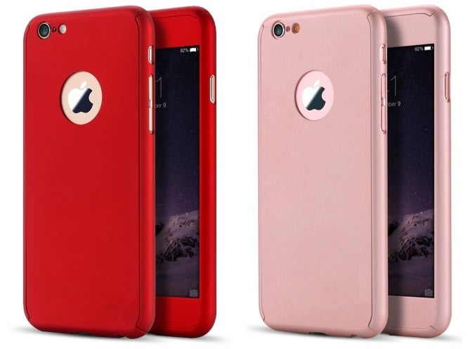 360 Graden full cover telefoonhoesje met screenprotector voor iPhone 6 Plus / 6S+