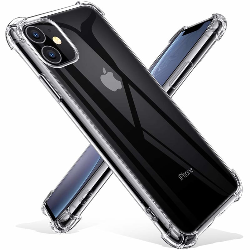 Transparant TPU hoesje voor iPhone 11 met luchtkussens