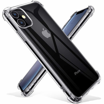 Transparant TPU hoesje voor iPhone 11 met luchtkussens