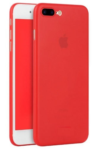 Mat telefoonhoesje van zacht plastic voor iPhone 7 Plus / 8 Plus