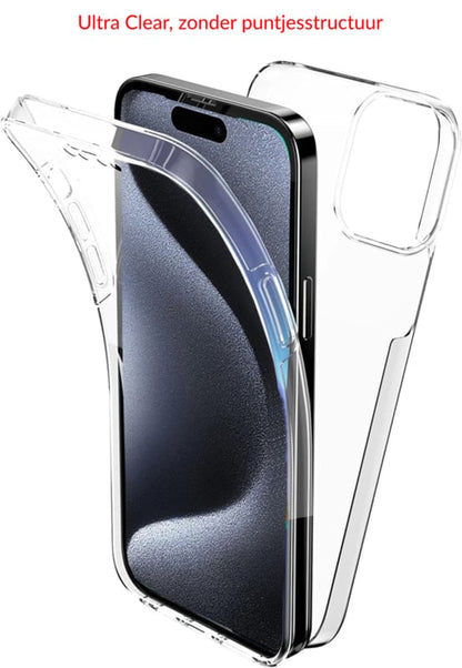 Transparant 360° telefoonhoesje voor iPhone 17 Pro Max