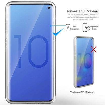 Transparant 360 graden telefoonhoesje voor Galaxy S10