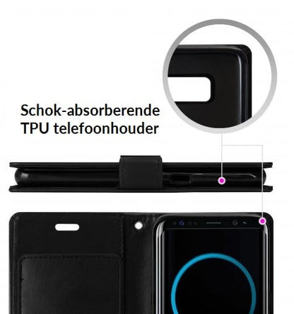 Leren portemonnee telefoonhoesje voor Samsung Galaxy S8 Plus