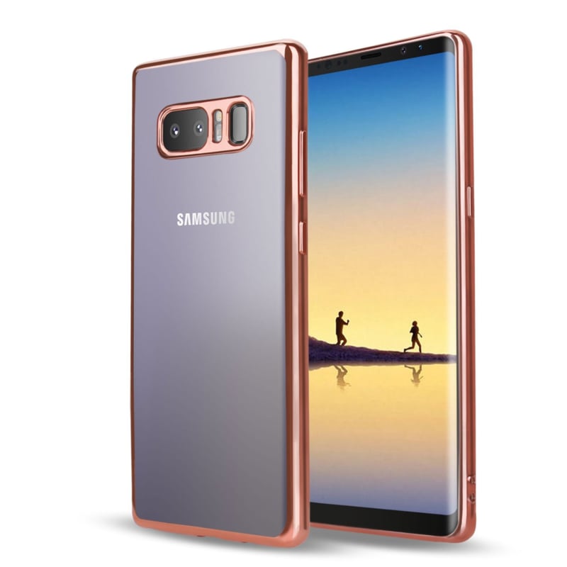 Galaxy Note 8 TPU hoesje met glanzende coating