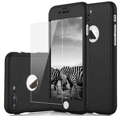 360 Graden Telefoonhoesje voor iPhone 7 Plus / 8 Plus met Screenprotector