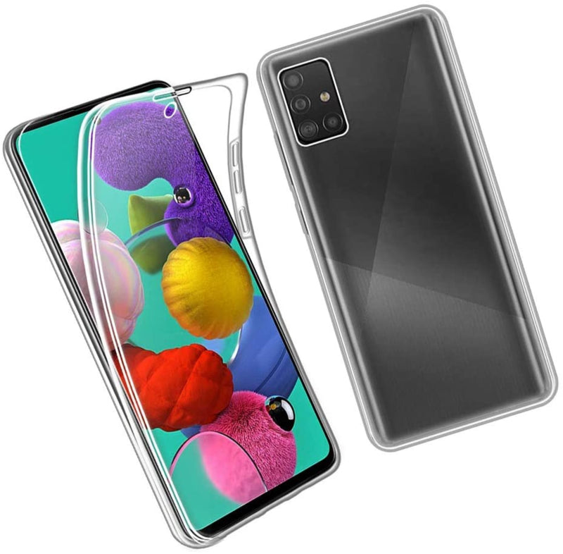 Transparant hybride telefoonhoesje met 360 graden bescherming