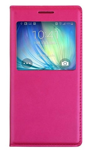 Window View Flip Cover voor Samsung Galaxy A3 (2017)
