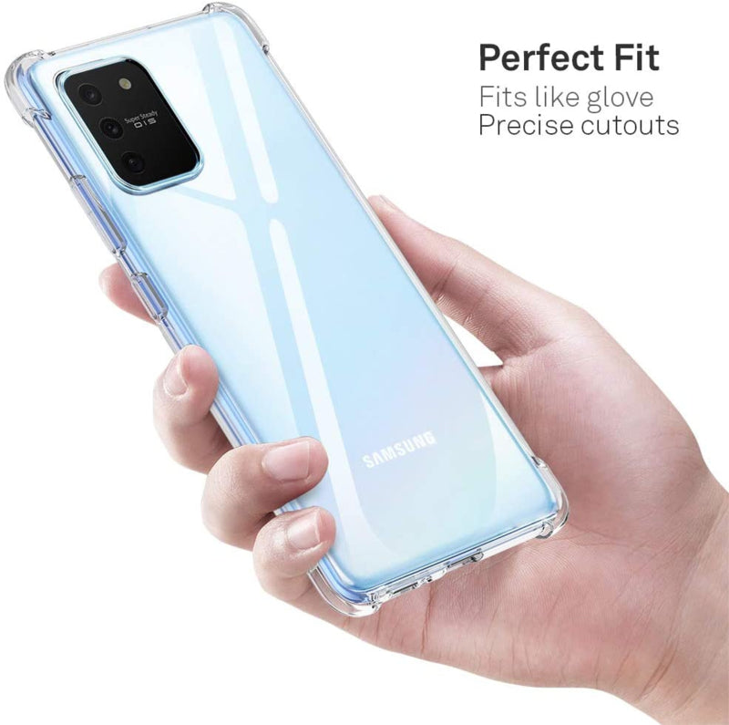 Transparant TPU telefoonhoesje voor Galaxy S20 met hoekbescherming