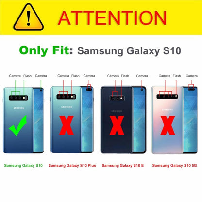 Transparant TPU Hoesje met Air Cushion voor Galaxy S10