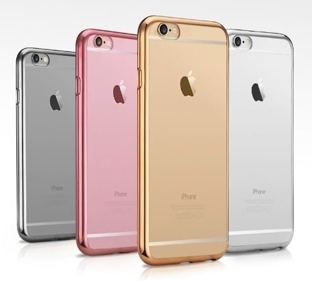 Transparant TPU Telefoonhoesje voor iPhone 5 / 5S / SE met Gecoate Randen