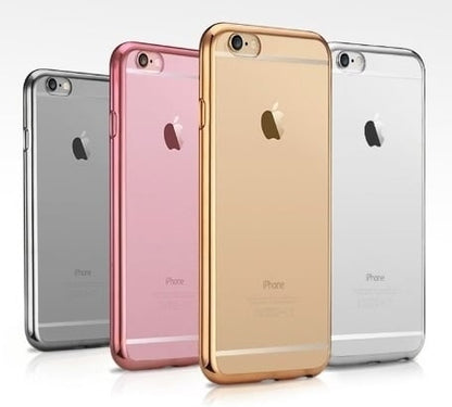 Transparant TPU Telefoonhoesje voor iPhone 5 / 5S / SE met Gecoate Randen