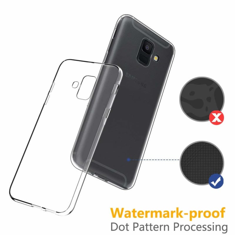 Transparant TPU hoesje voor Samsung Galaxy A6