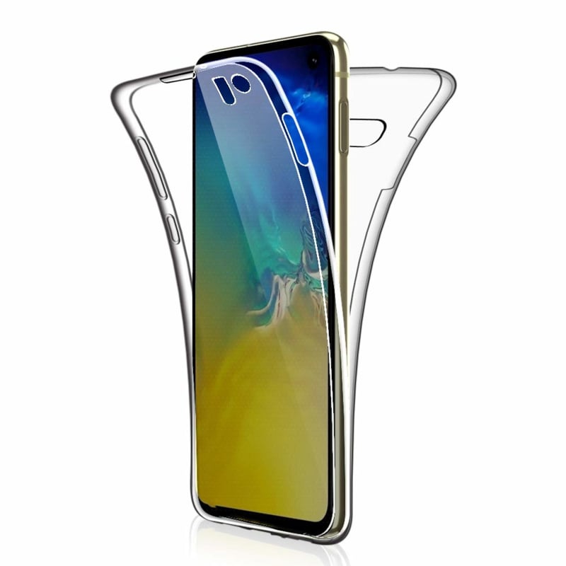 Transparant TPU telefoonhoesje voor Galaxy S10E met 360° bescherming
