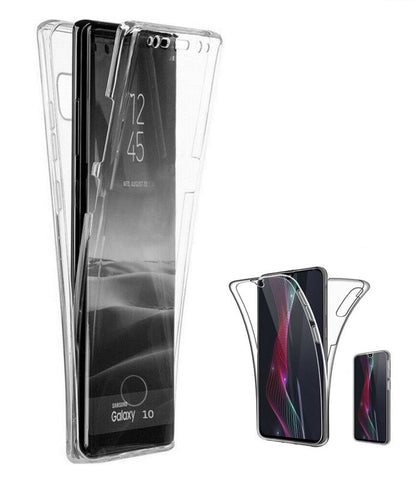 Transparant TPU telefoonhoesje met 360 graden bescherming voor Galaxy Note 10 Plus