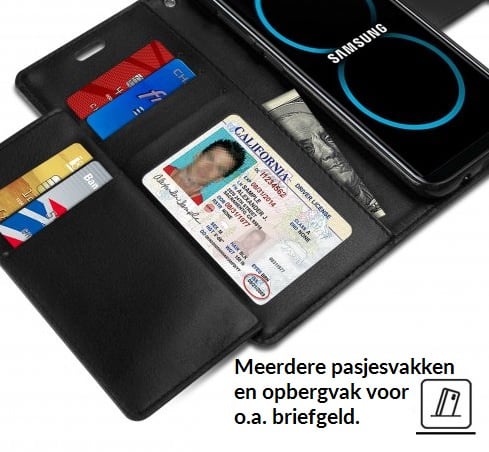 Leren portemonnee telefoonhoesje voor Samsung Galaxy S8 Plus