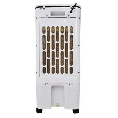 Mobiele 3-in-1 aircooler met luchtbevochtiger en wielen