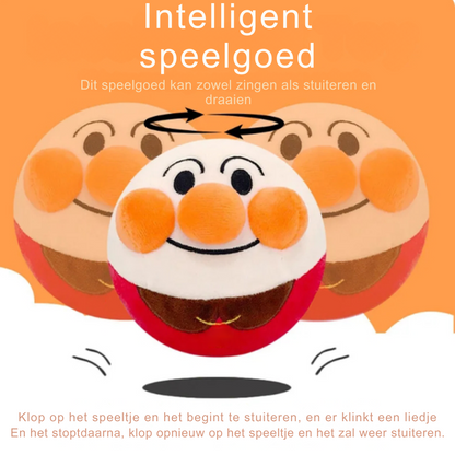 Interactieve hondenspeelbal met automatische beweging en geluidseffecten
