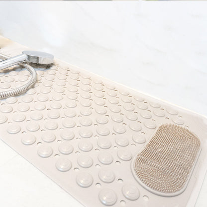 Antislip badmat met zuignappen en waterafvoer