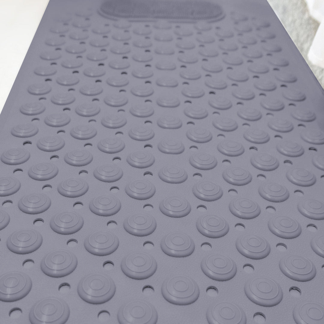 Antislip badmat met zuignappen en waterafvoer