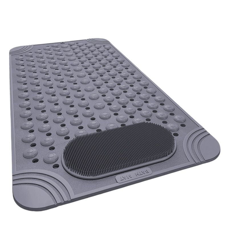 Antislip badmat met zuignappen en waterafvoer