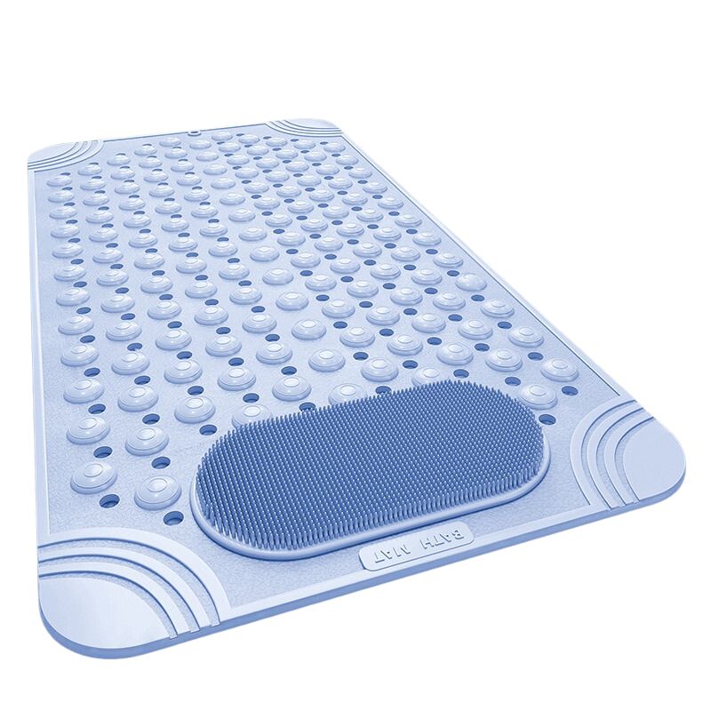 Antislip badmat met zuignappen en waterafvoer