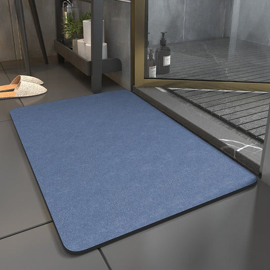 Sneldrogende antislip badmat met absorberend oppervlak