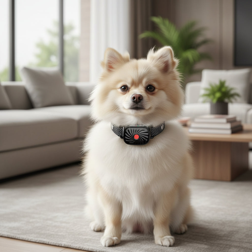 Anti-Blafhalsband met Geluid en Vibratie